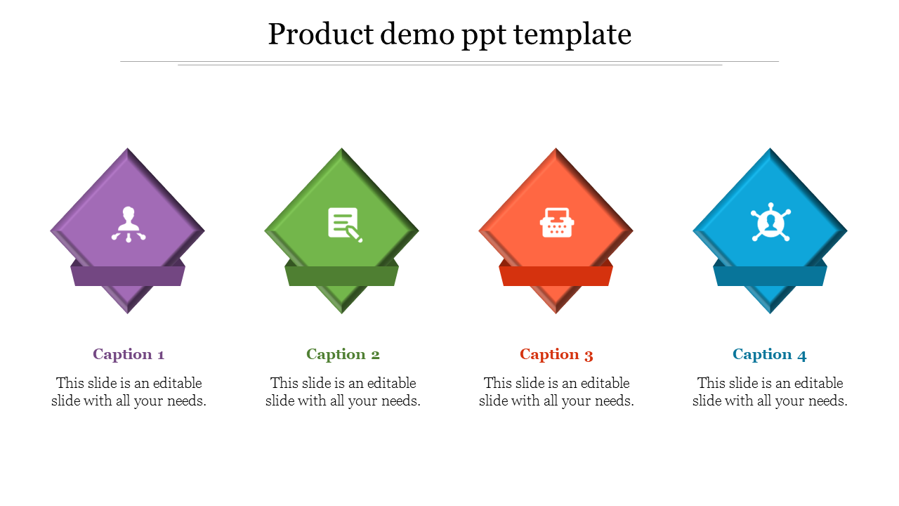 Creative Product Demo PPT Template Presentation